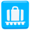 Baggage Claim emoji on Messenger